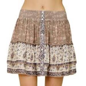 MABE BANI MINI SKIRT MULTI LARGE
